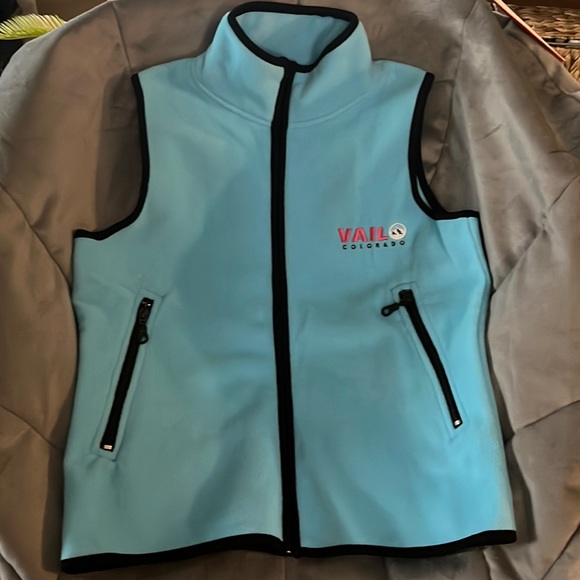 Vail Colorado Blue Vest - Picture 1 of 3